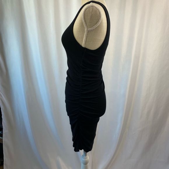 New L’Space Alana Black One Shoulder Mini Dress Woman’s Sz Large NWOT - Picture 2 of 14